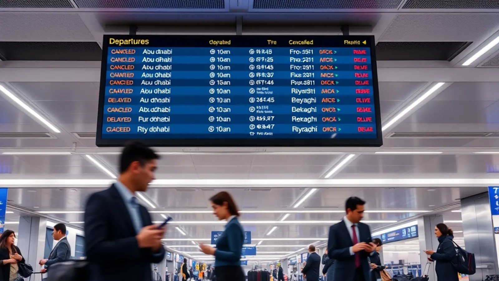 Airlines gradually resume Middle East flights as tensions ease, with some carriers extending suspensions through October whil