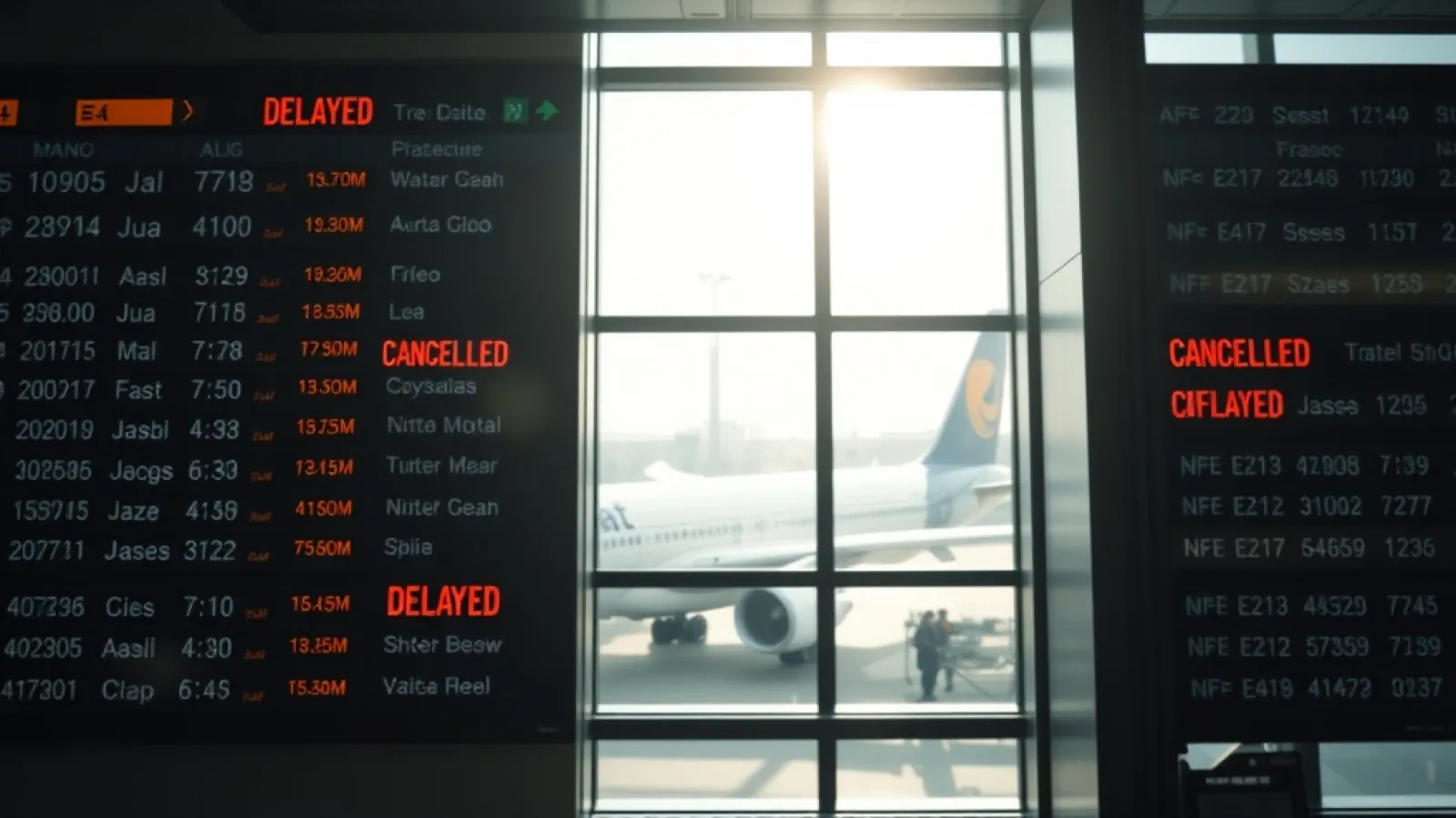 Middle East airline seats decline sharply due to geopolitical tensions, with capacity down 22% in March and 39% in April 2026