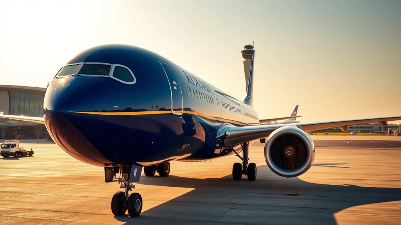 Riyadh Air Boeing 787 Dreamliners lined up at a manufacturing facility or airport tarmac.