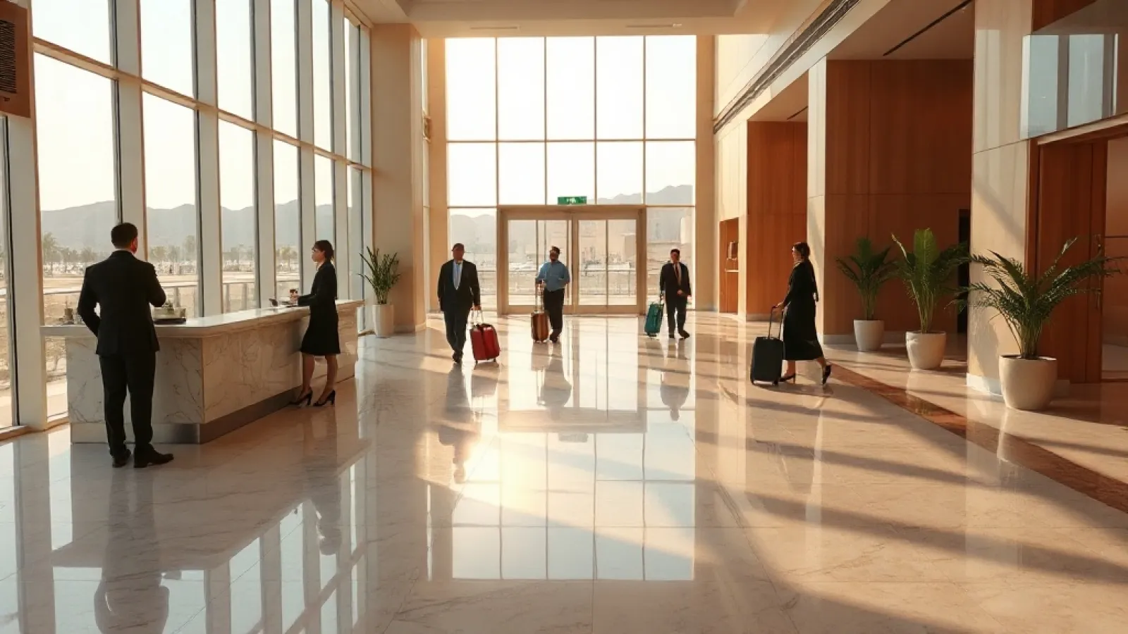 Saudi Arabia's draft hospitality regulations display minimum staffing requirements based on hotel size and classification sta