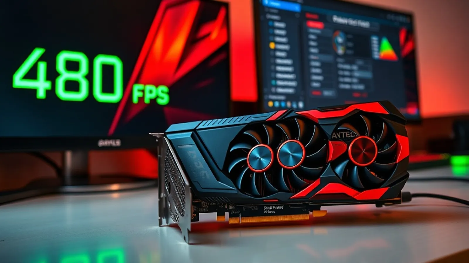 AMD Radeon sürücüsünde FSR çoklu kare üretim teknolojisinin 8 kata kadar artırılabileceğini gösteren kod satırları ve test gö