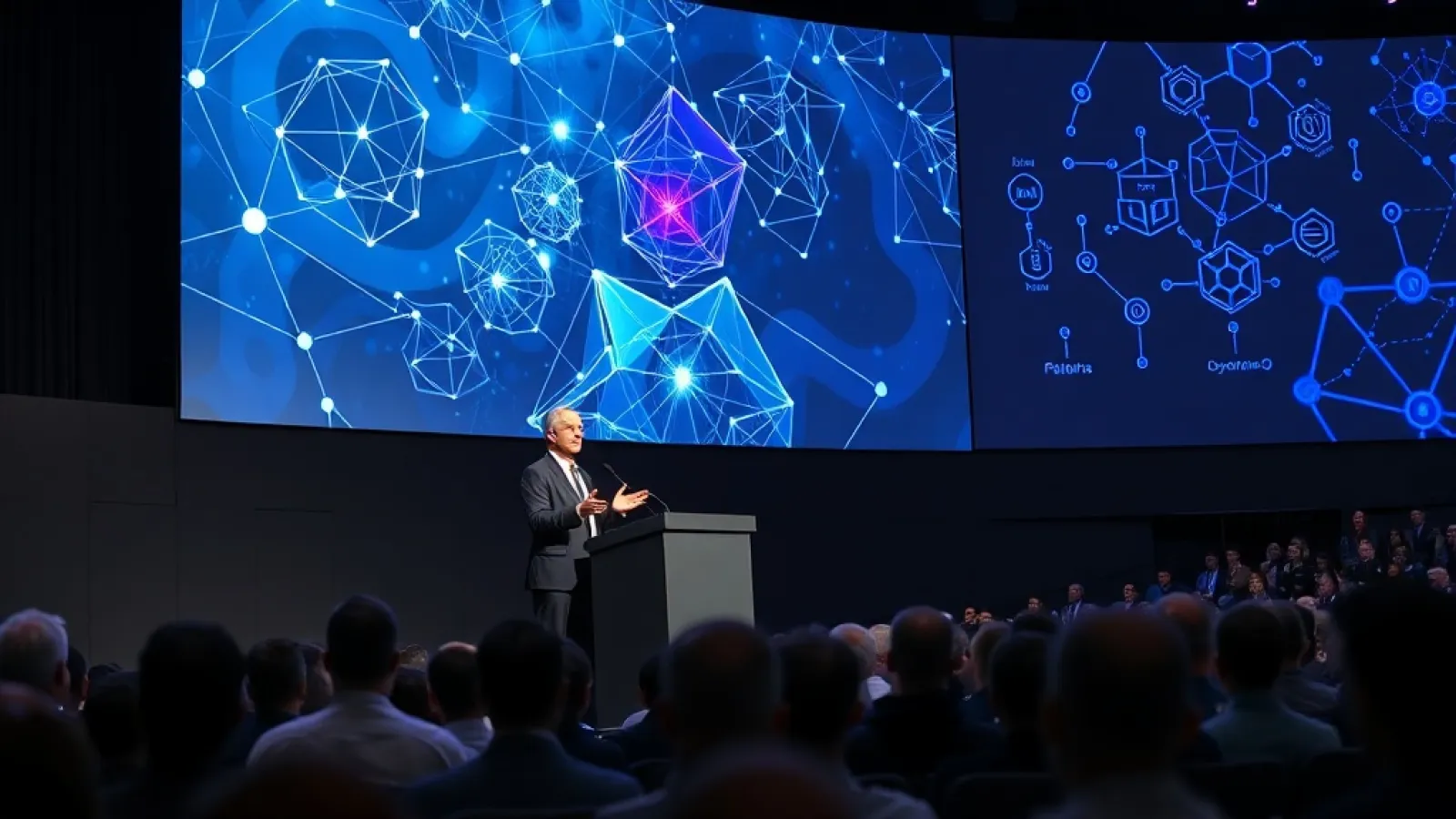 Microsoft CEO'sunun AI veri güvenliği patenti konseptini gösteren dijital güvenlik ve koruma simgeleriyle dolu bir görsel.