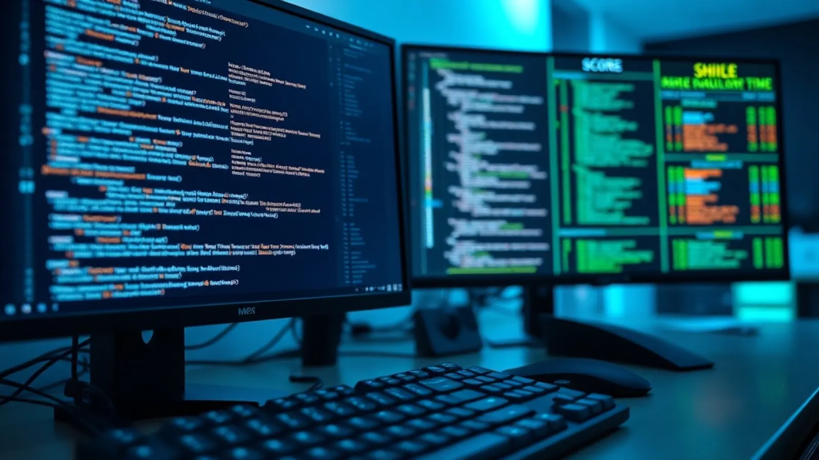 OpenAI'ın yapay zeka modelinin kodlama yarışmasında insanları yenerek bir bilgisayar ekranında kod yazarken gösterilen görsel