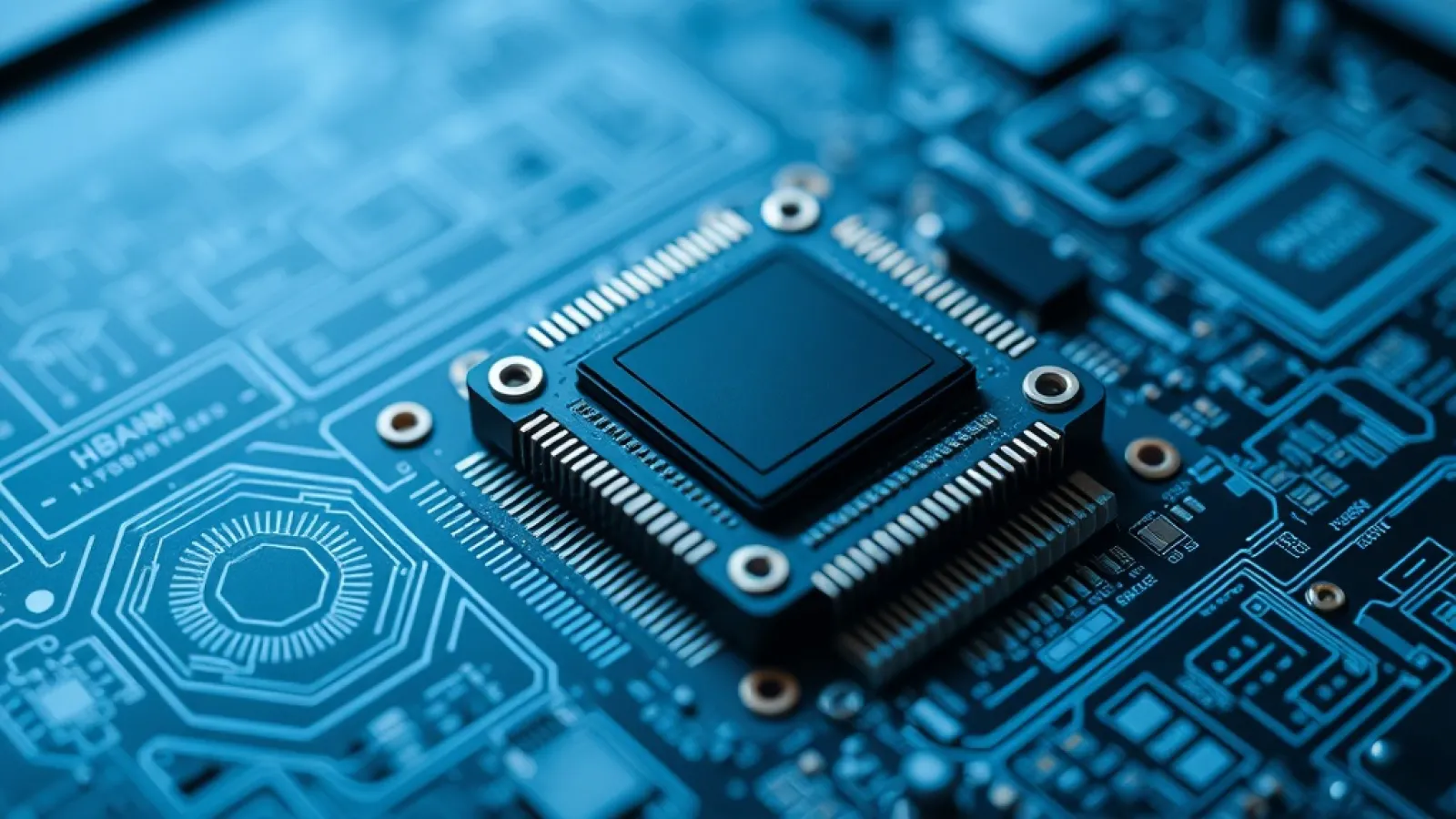 Apple A20 Pro çipinin altı kanallı 96-bit bellek mimarisi ve LPDDR5X teknolojisini gösteren teknik şema veya çip tasarımı gör