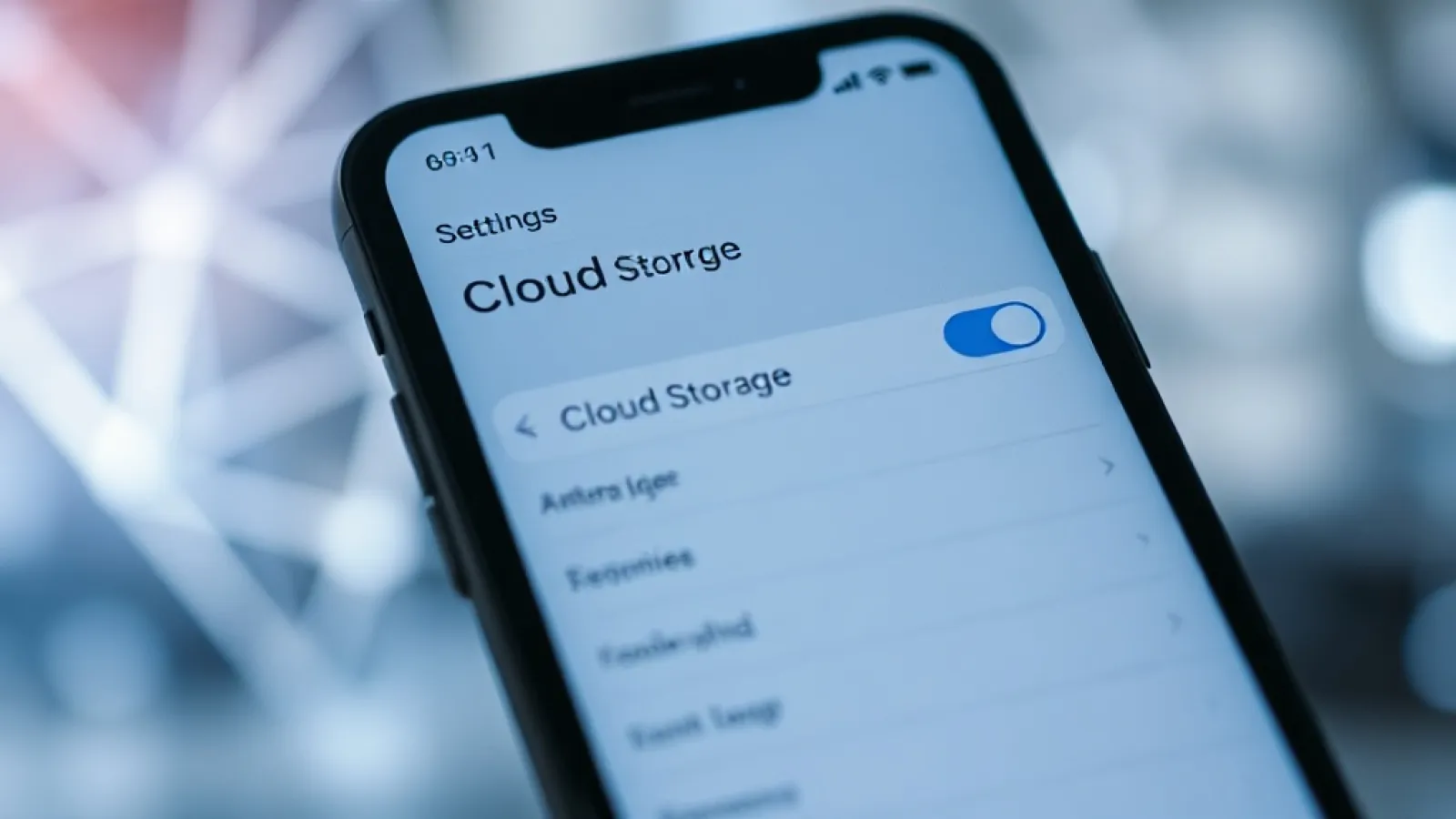 Apple'ın yapay zekâ teknolojisini kullanan yeni iCloud+ arayüzünü ve sınırlı kullanım kotalarını gösteren dijital hizmet ekra