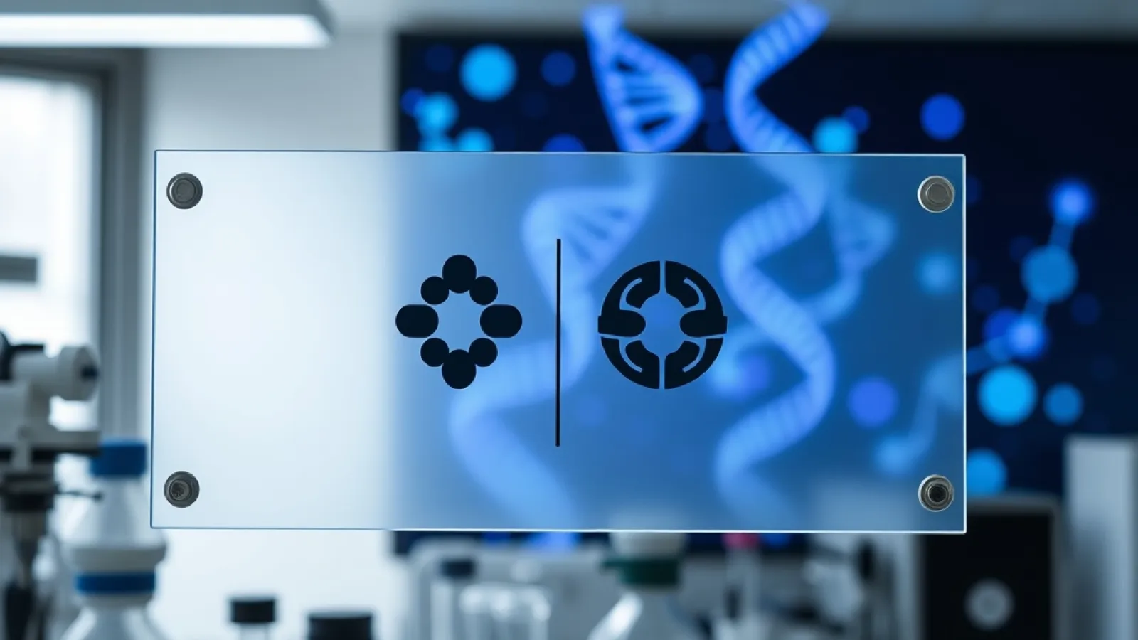 Enlila şirketinin Crescenta Biosciences'ı satın alma anlaşmasını imzalayan yöneticilerin veya şirket logolarının yer aldığı b