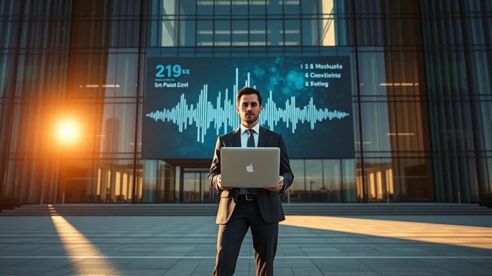 Fish Audio'nun yatırım turunu gösteren, modern ofis ortamında teknoloji profesyonellerinin yapay zeka ses modelleri üzerinde