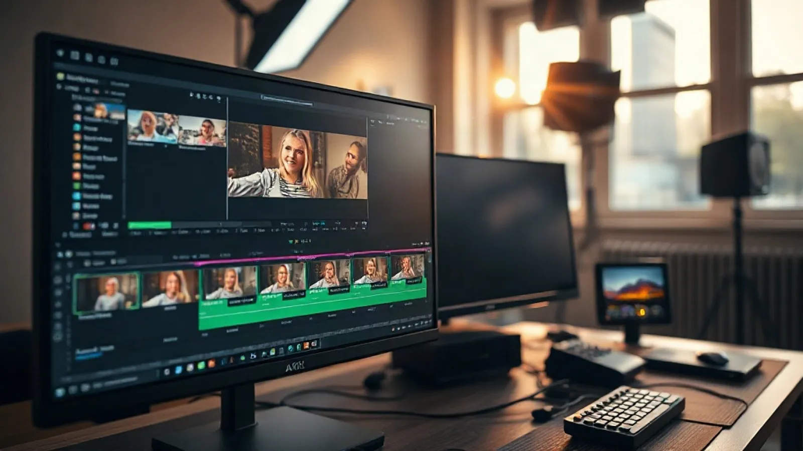 Google'ın Gemini Omni 1.1 Flash modelinin 4K video üretim ve sahne uzatma yeteneklerini gösteren teknoloji tanıtım görseli.