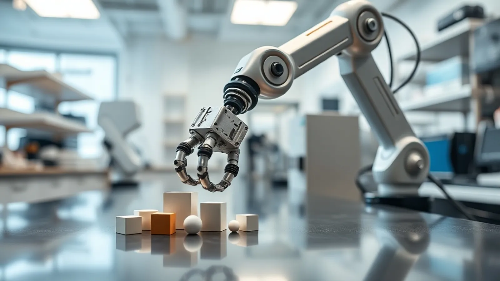 Generalist AI'nin yatırım görüşmelerini gösteren, modern ofis ortamında yatırımcılar ve startup temsilcilerinin masada oturdu
