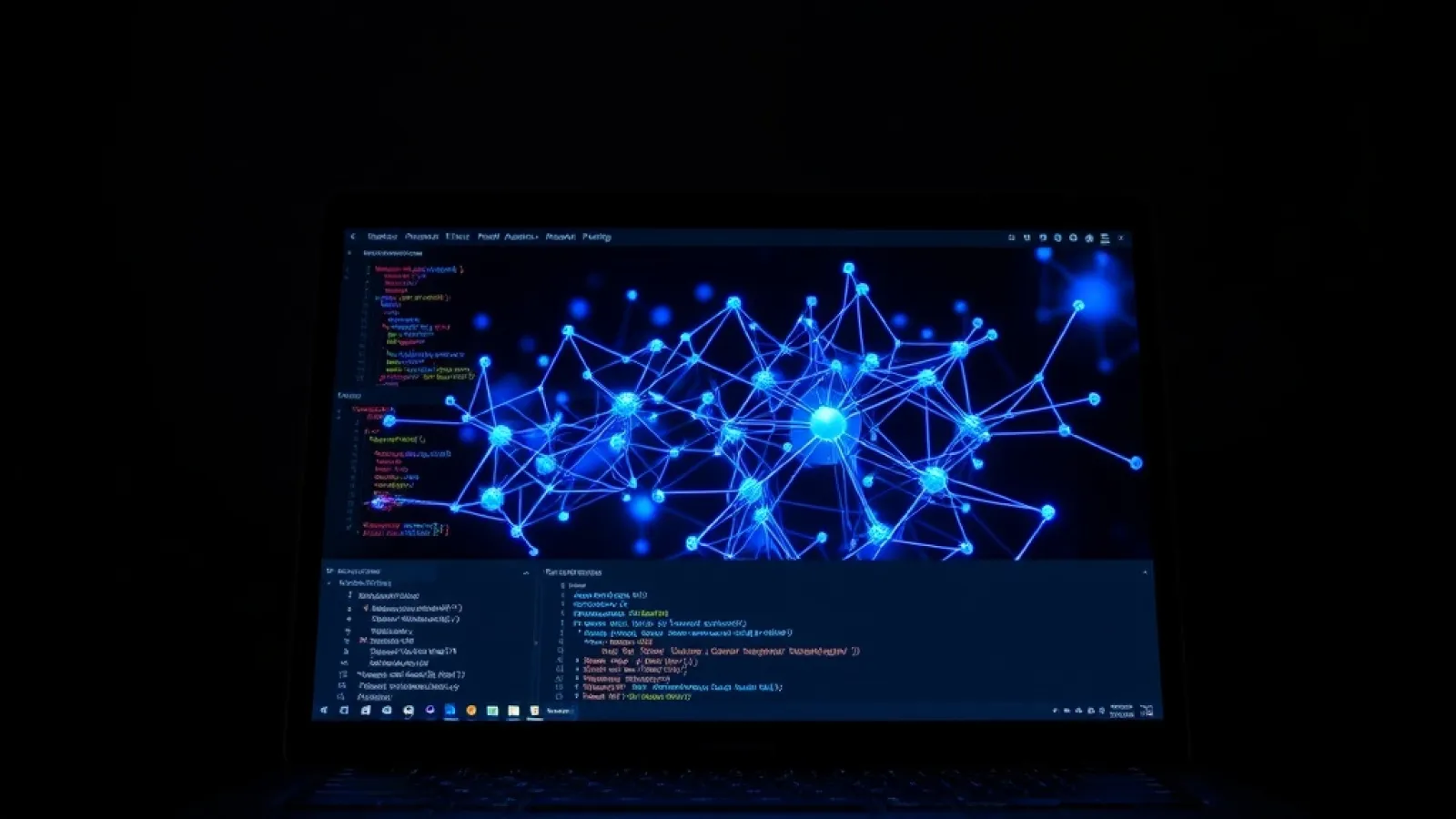 Google'ın LiteRT.js logosunun yanında JavaScript kodu, WebAssembly ve GPU simgeleri ile modern tarayıcı arayüzü gösterilmekte