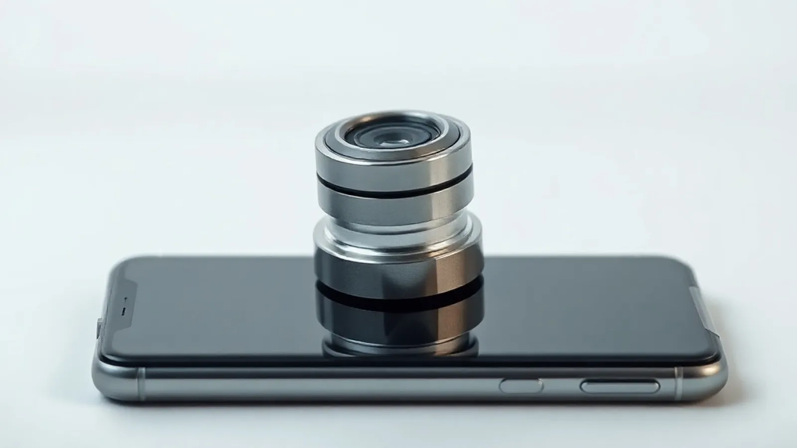 Honor'un yeni Robot Phone modelinin robotik kamera modülünü ve tasarımını gösteren tanıtım görseli.