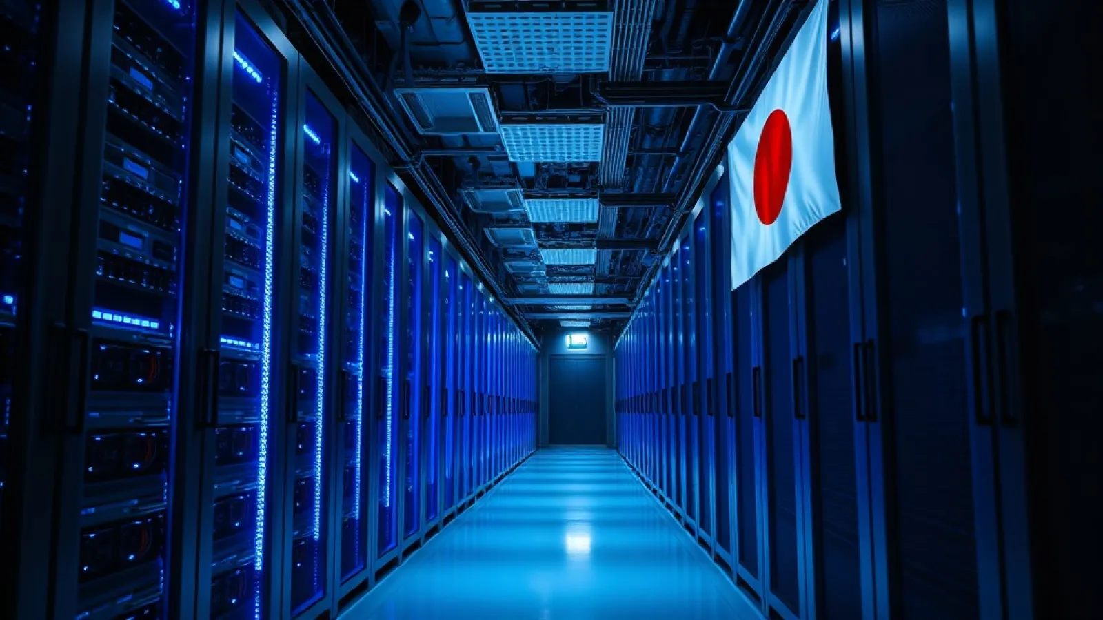 Japonya'da inşa edilen dev veri merkezinde binlerce Nvidia GPU'su ve yapay zekâ sistemleri çalışıyor.