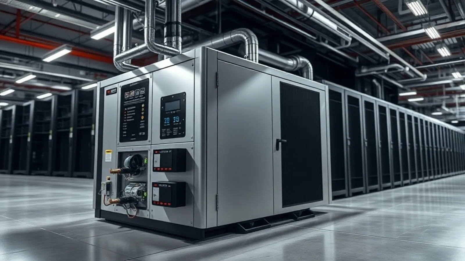 LG'nin 600kW kapasiteli soğutma ünitesinin NVIDIA AI veri merkezi sertifikasyon belgesi ve teknoloji görseli.