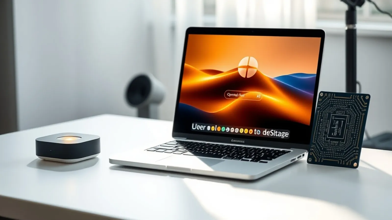 Apple'ın yeni macOS sürümünde Siri'nin AI entegrasyonu ve Intel işlemcilerin yerini Apple Silicon'un aldığını gösteren tasarı