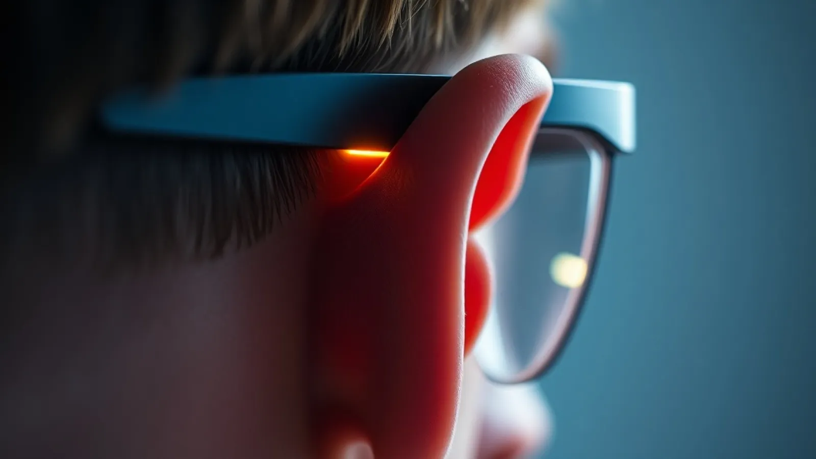 Meta'nın Ray-Ban akıllı gözlüklerine eklediği LED işığının, cihazın video kaydı yaptığını çevredeki insanlara görsel olarak b