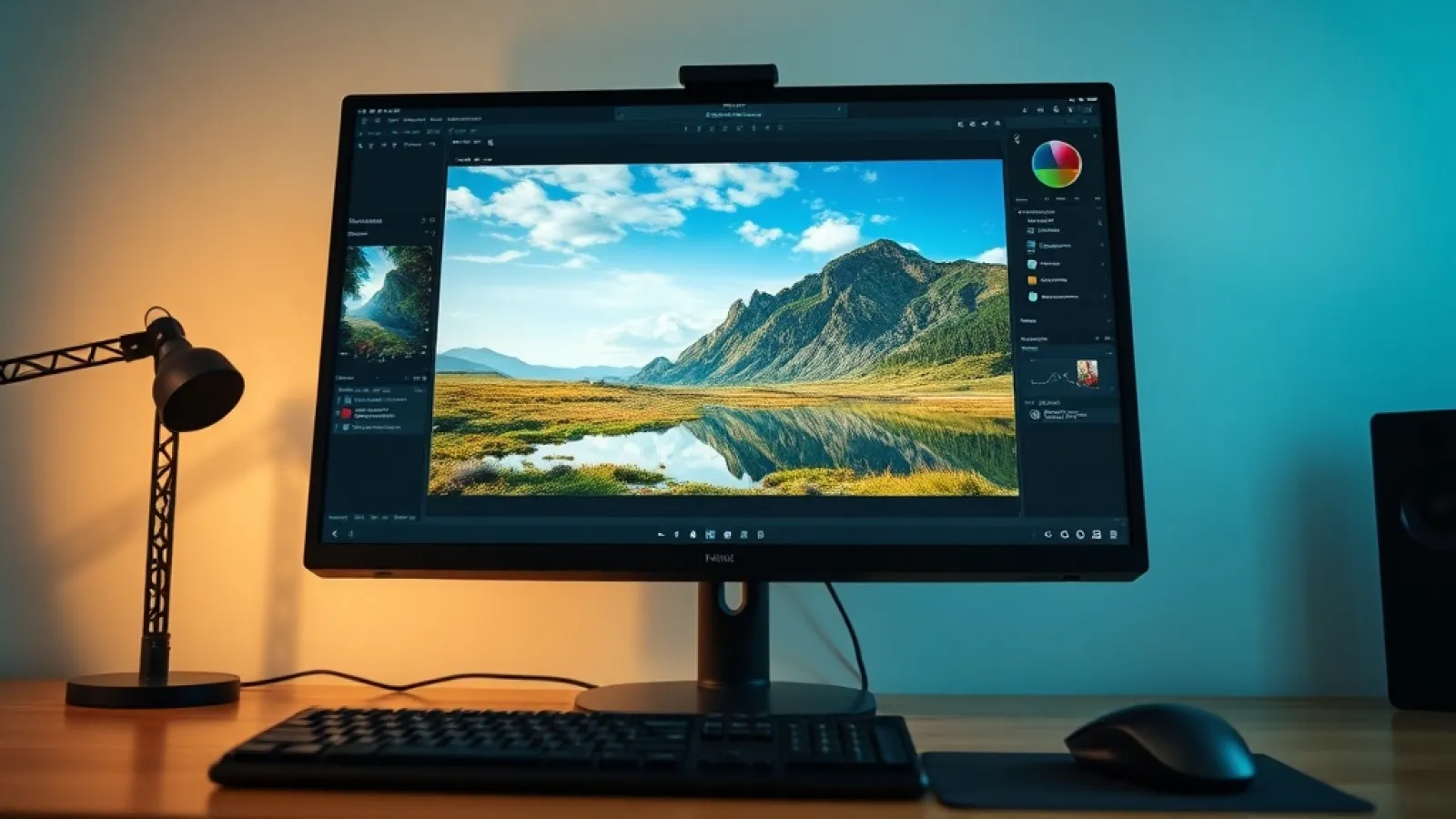 Microsoft'un yeni yapay zeka modelinin arayüzünü gösteren ekran görüntüsü veya modelin ürettiği yüksek kaliteli dijital görse