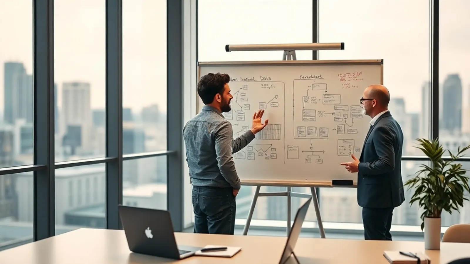 AI teknolojisi geliştiren bir startup şirketinin yatırım turunu temsil eden grafik, para ve teknoloji simgeleriyle gösterilmi