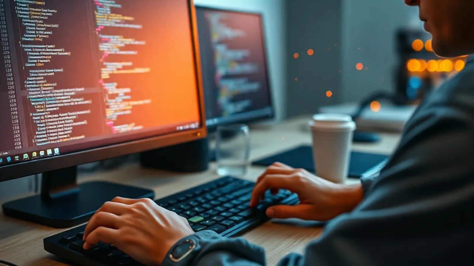 Mojo programlama dilinin 1.0 sürüm logosu ve açık kaynak kod sembollerinin yer aldığı tasarım görseli.
