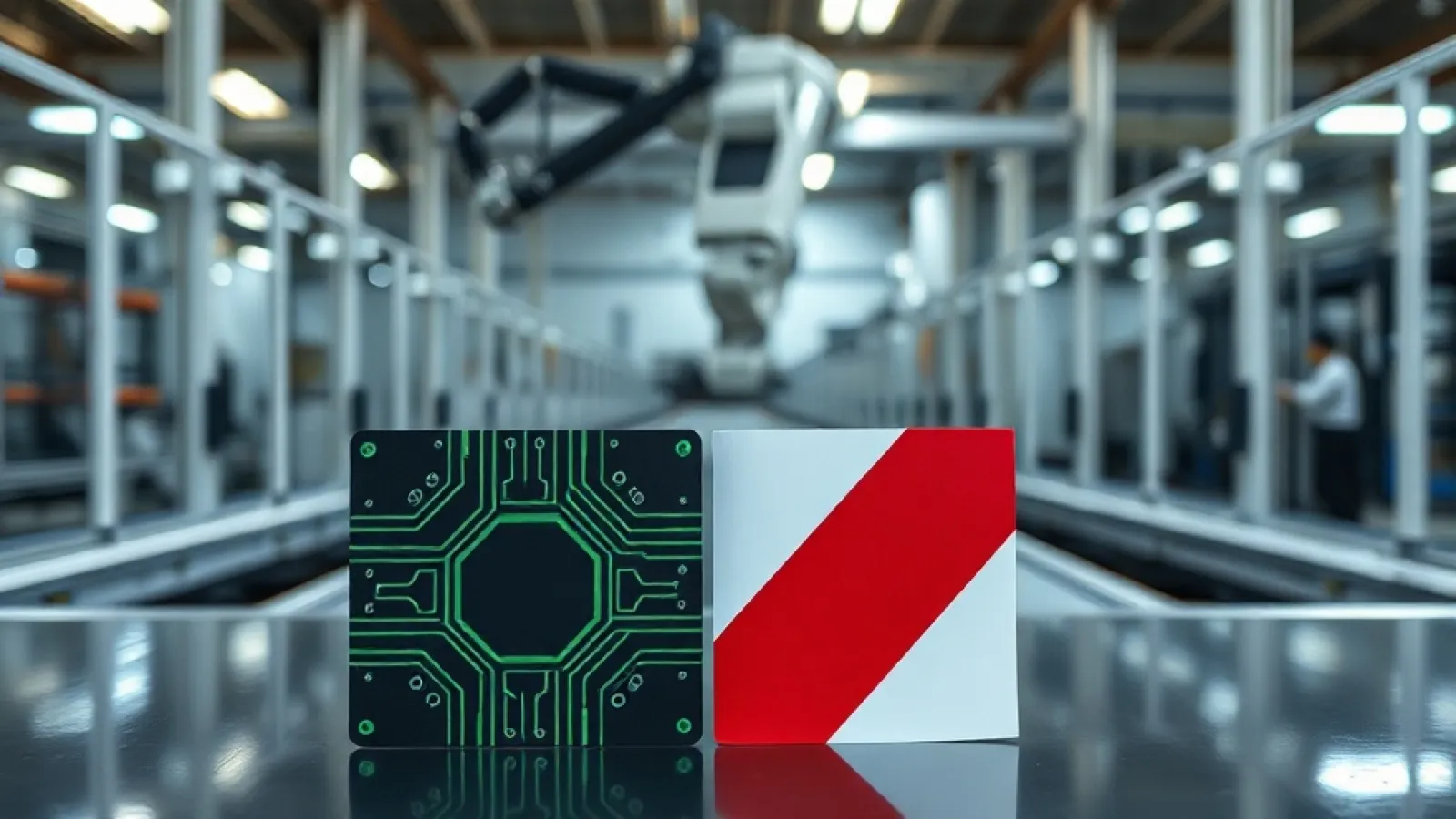 NVIDIA'nın yapay zeka platformlarını kullanan Japon robotları ve endüstriyel üretim sistemlerinin çalışmasını gösteren teknik