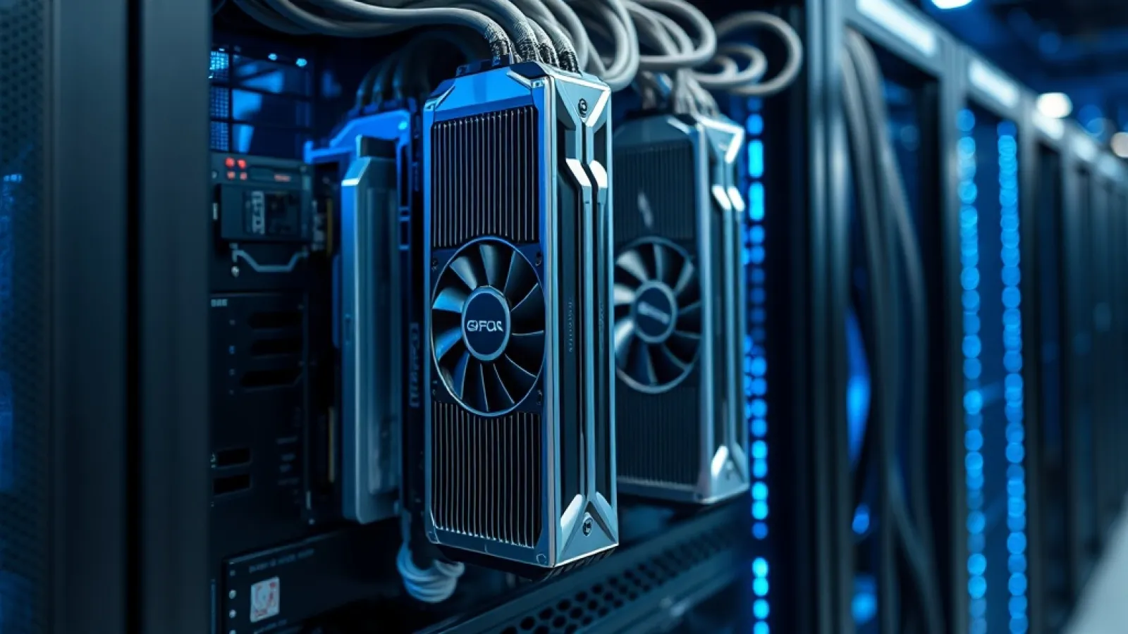 Nvidia'nın ABD yaptırımları nedeniyle Asya bölgesindeki müşteri listesini kesmesi ve çip satışlarının düştüğünü gösteren graf