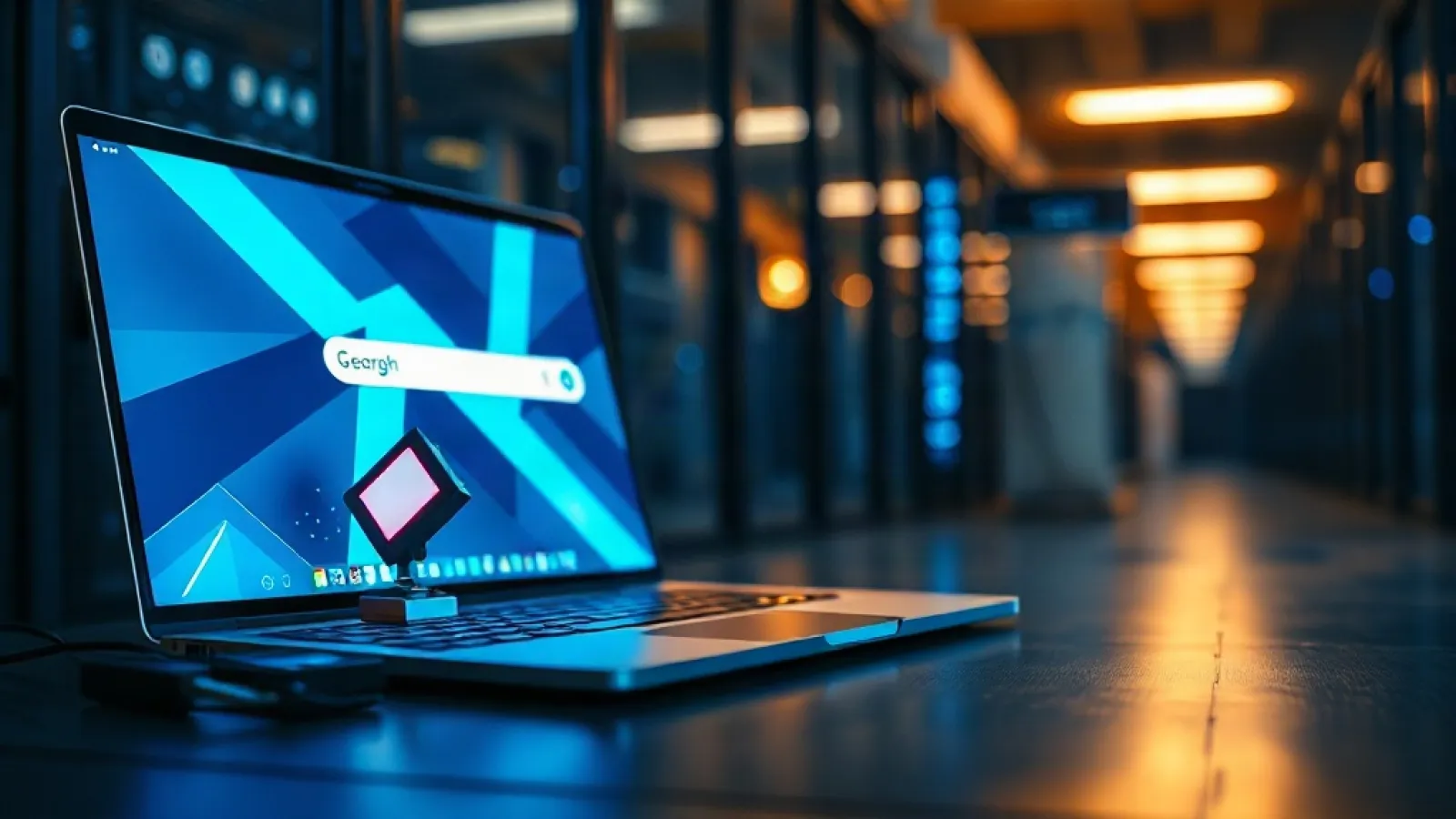 Nvidia ve Perplexity yöneticilerinin bir araya geldiği, modern ofis ortamında yapılan görüşme sahnesi veya Perplexity'nin log