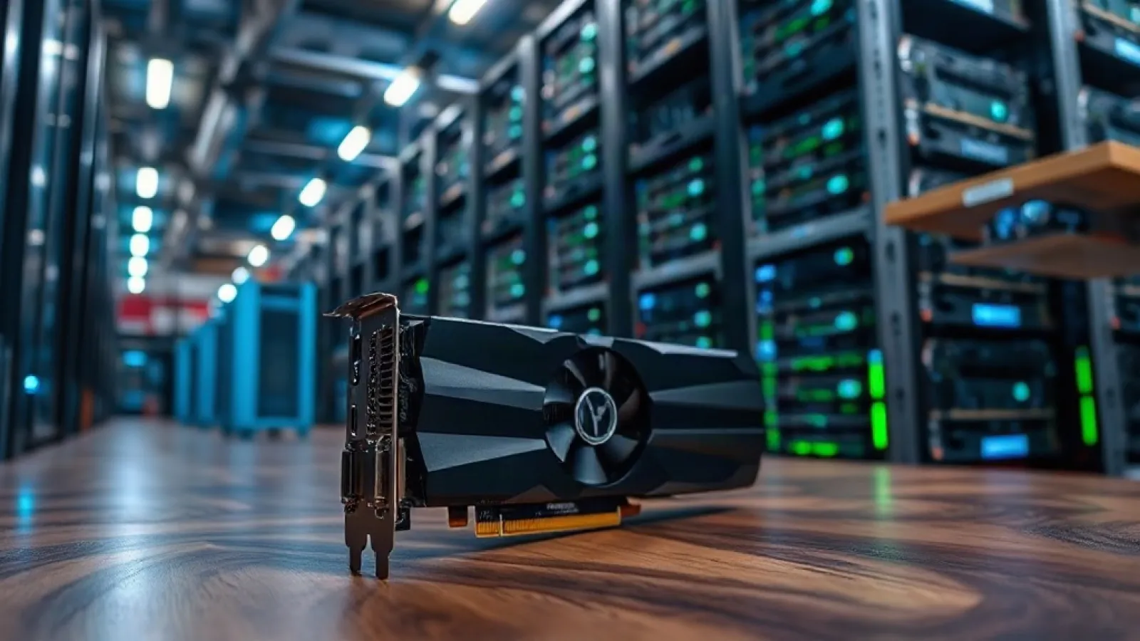 Nvidia'nın müşterileri olan büyük teknoloji şirketlerinin kendi geliştirdikleri yapay zeka çiplerini gösteren infografik veya