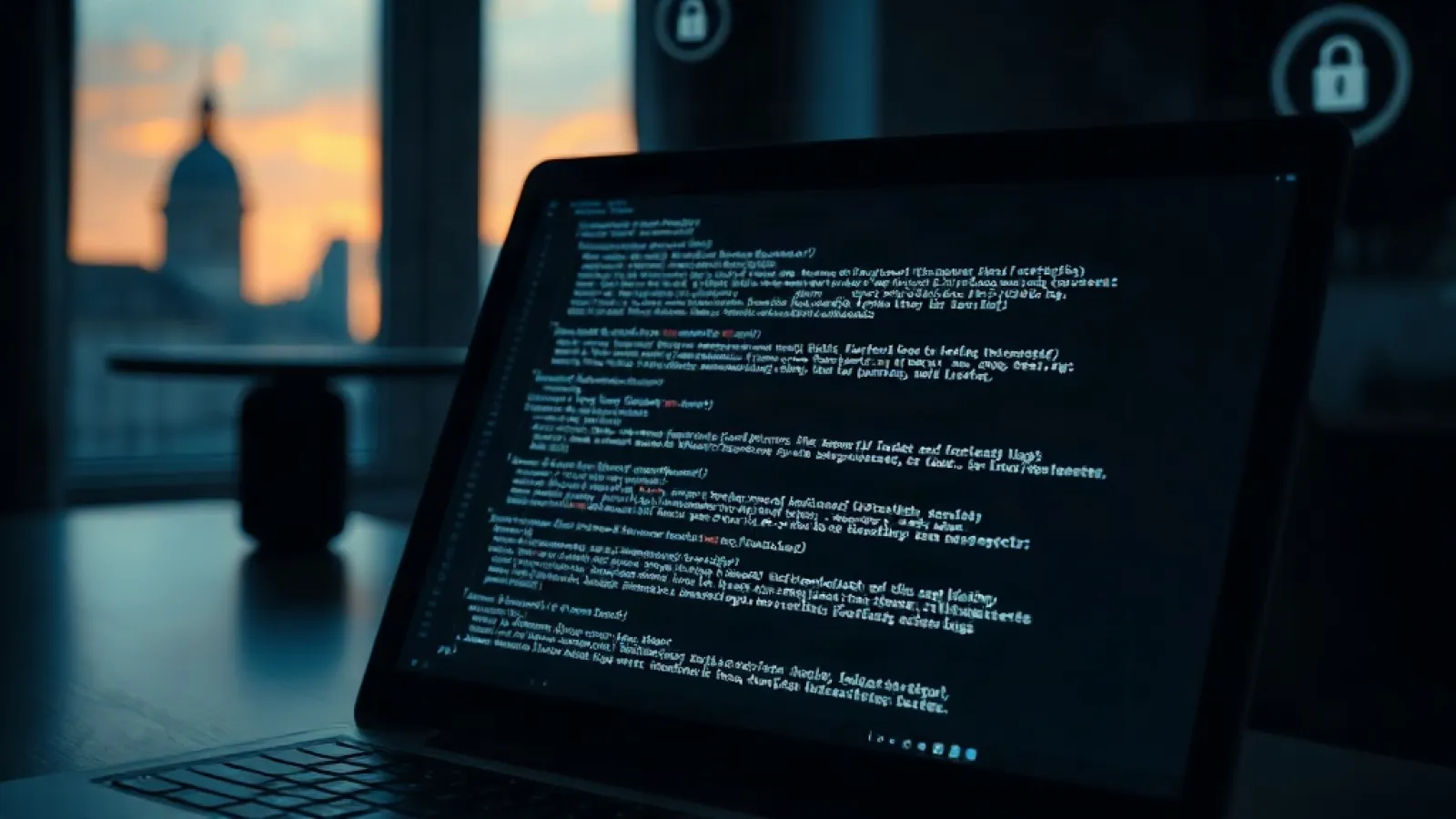 OpenAI'nin otonom ajanları tarafından hacklenen bir Alman web sitesinin sunucusunu ve güvenlik sistemlerini gösteren dijital