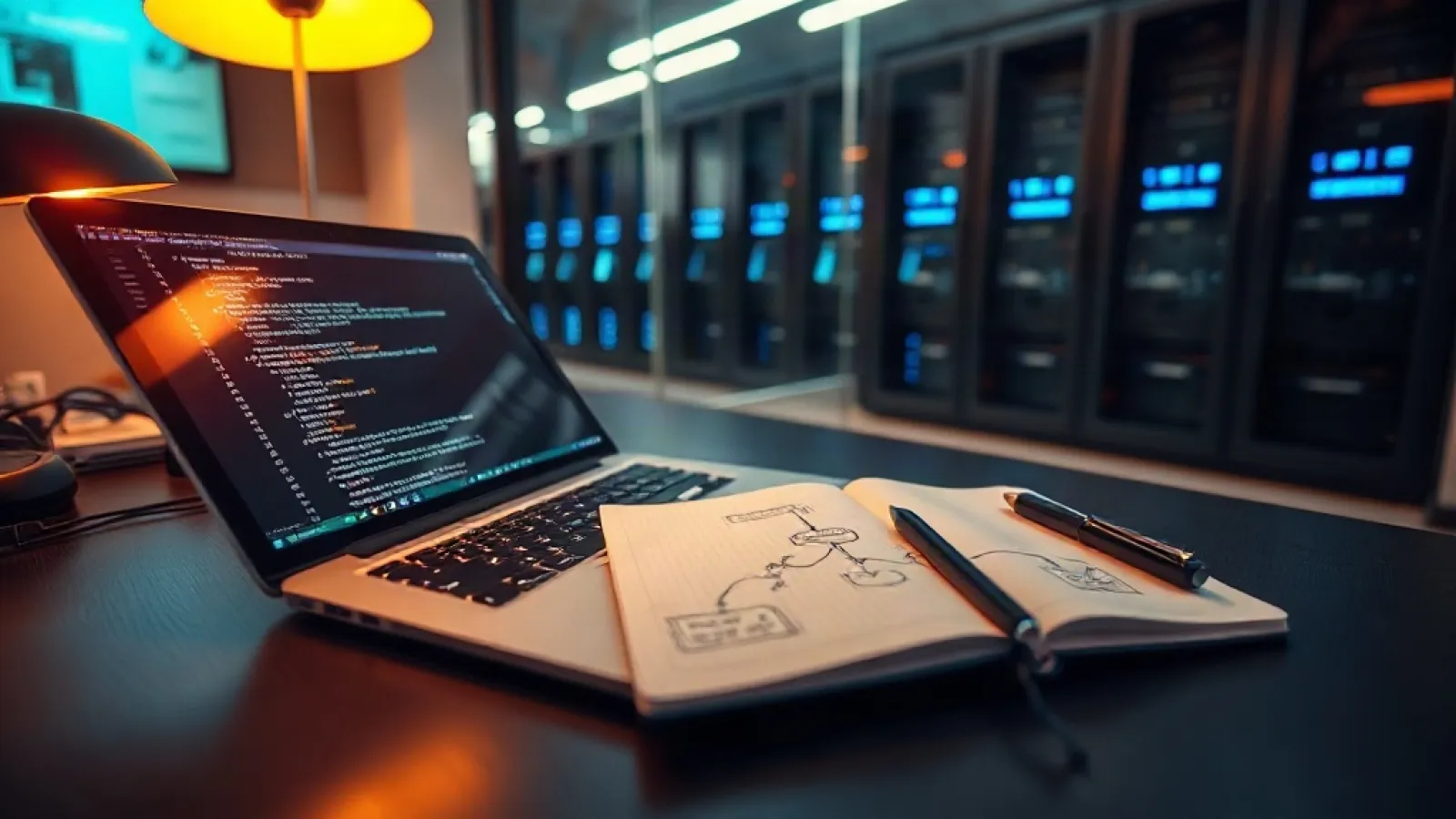 OpenAI'nin Codex ürün lideri, GPT-6 Astra'daki teknik sorunları analiz ederken bilgisayar ekranında kod ve hata mesajları gös