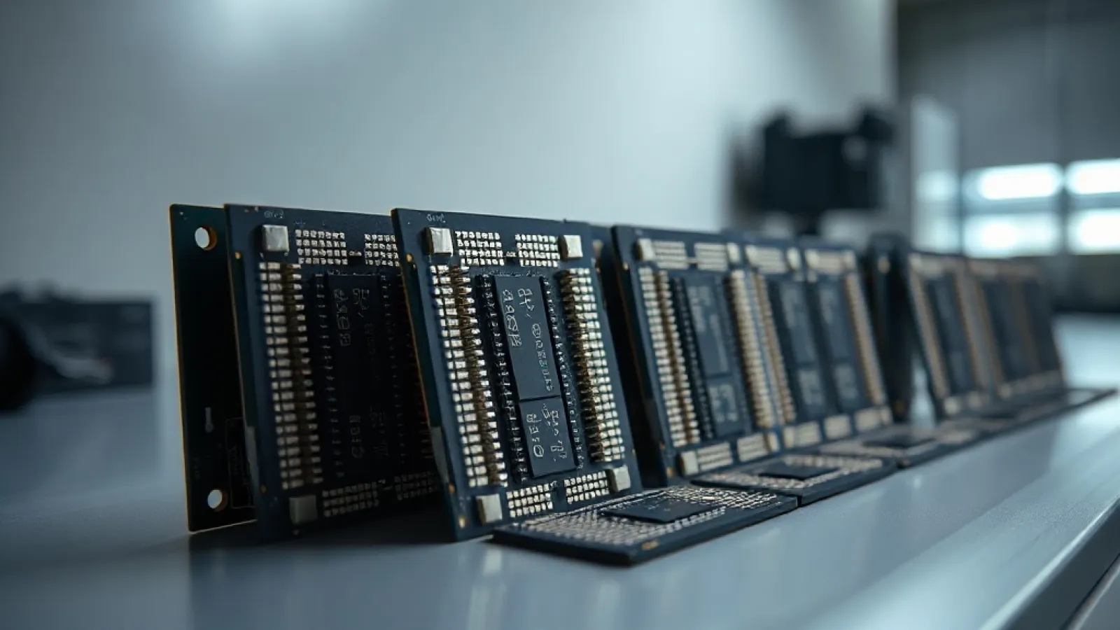 Samsung'un yeni 3D bellek teknolojilerinin (zHBM ve V10 BV-NAND) yapay zekâ uygulamalarında kullanımını gösteren teknik şema