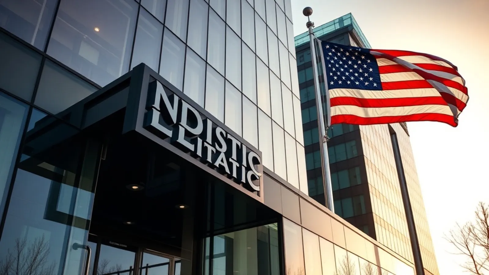 Lyntris şirketinin New York Borsası'nda halka arz sürecini gösteren kurumsal ve finansal semboller içeren bir görsel.
