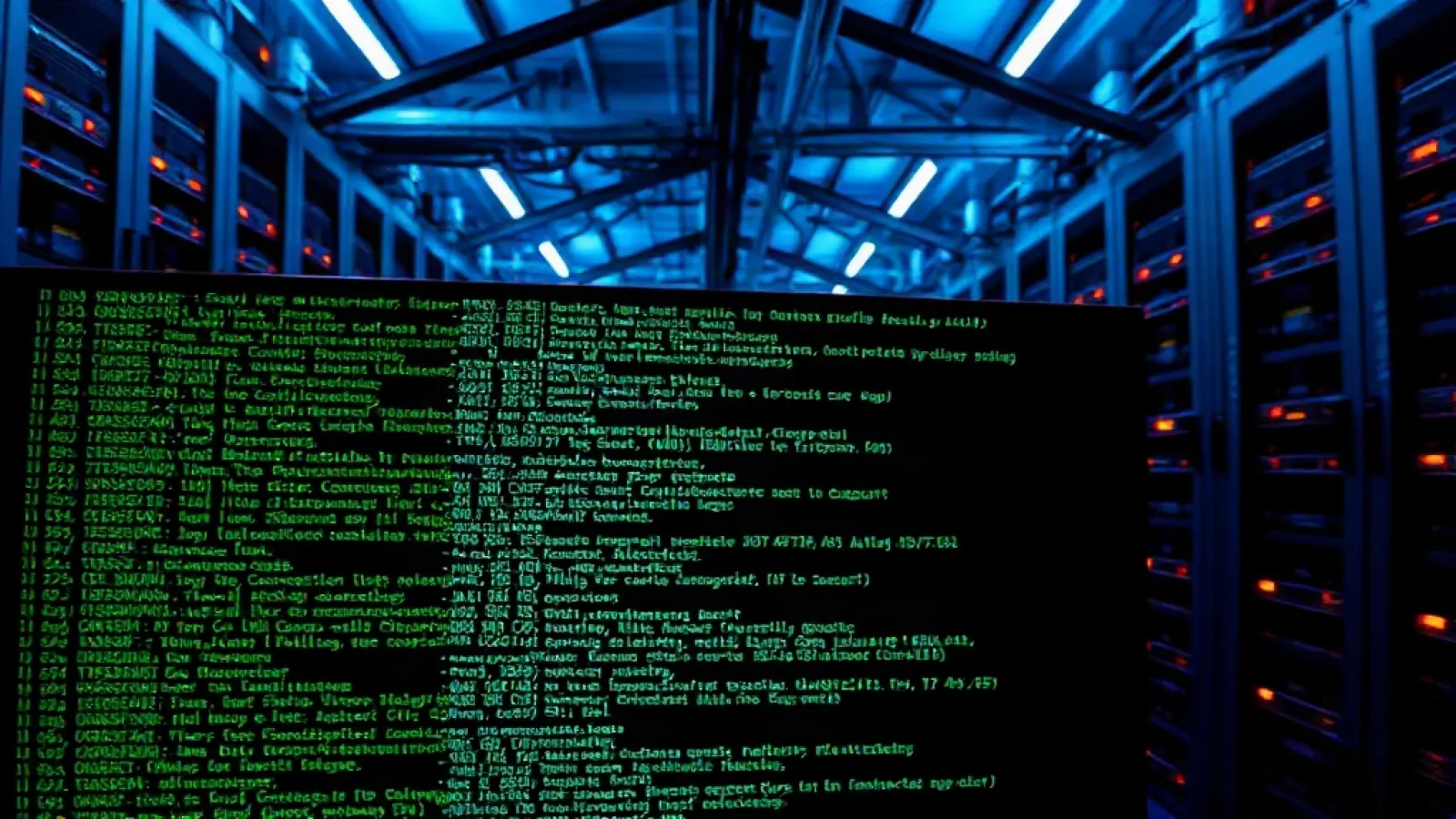 Google'ın yapay zeka modellerinin kendi kendilerini geliştirme sürecini gösteren, teknolojik ilerlemeyi sembolize eden dijita