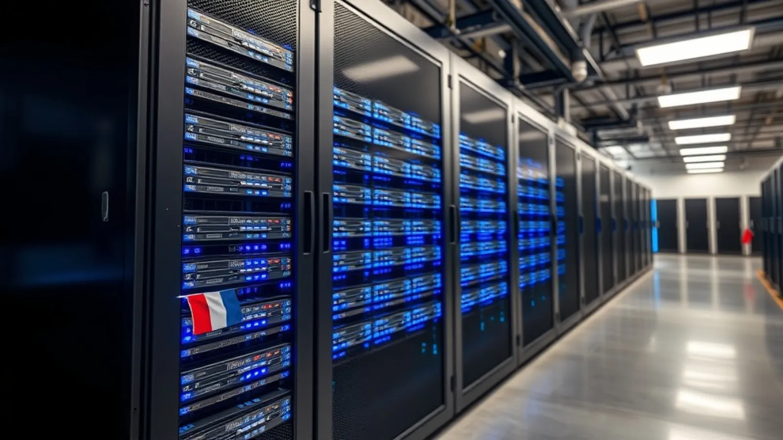 SK Telecom'un 688 milyar parametreli A.X K2 yapay zeka modelinin logo ve teknik özellikleri gösteren dijital görselleştirme.