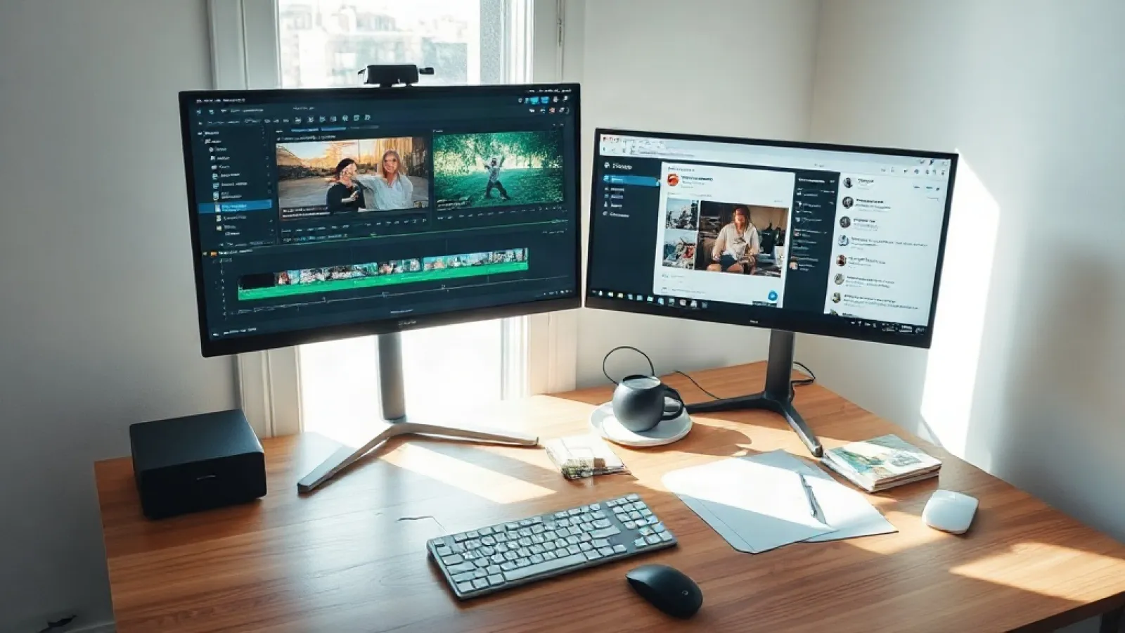 YouTube'un Gemini AI teknolojisiyle desteklenen yeni doğal dil video düzenleme aracının arayüzünü ve işlevselliğini gösteren